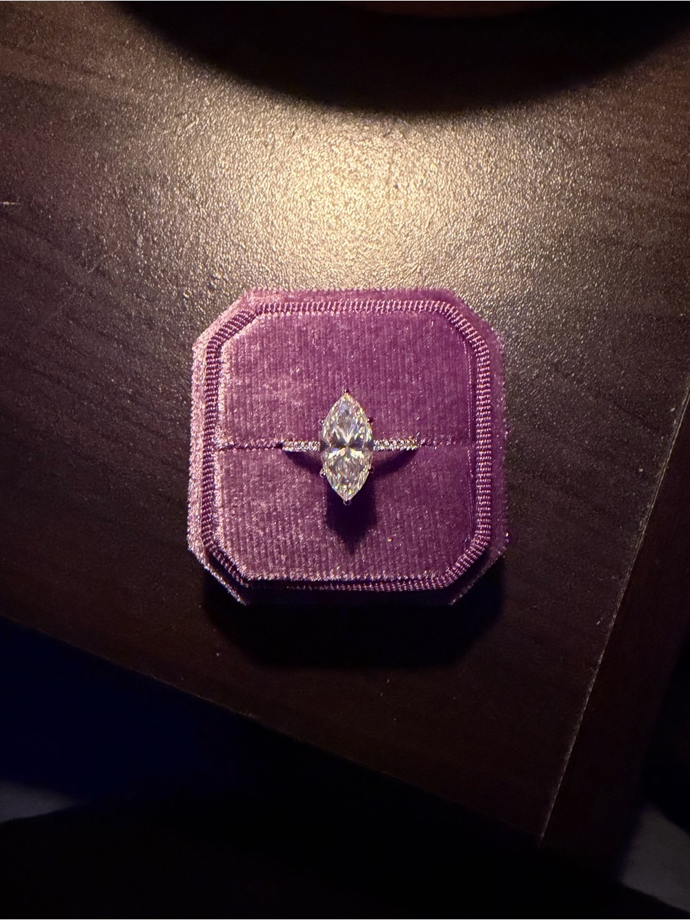 3ct Marquise Diamond engagement ring